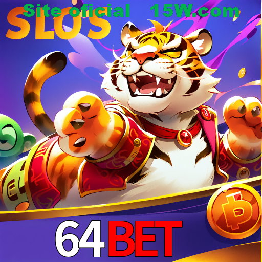 Imagem promocional da 64Bet mostrando a plataforma e suas vantagens